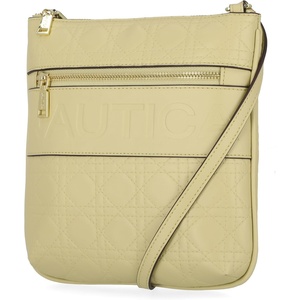 image:imageNautica Womens Lakeside Signature North South Crossbody BagPistachio Lattice Quilt