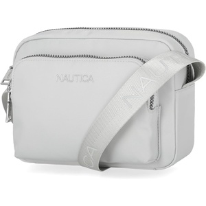 image:imageNautica Womens Out and About Adjustable Crossbody Bag PurseIce Nylon