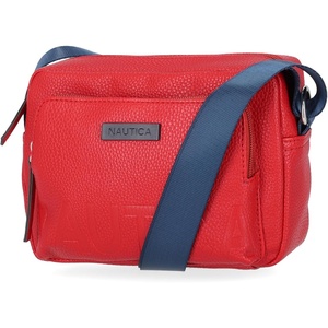 image:imageNautica Womens Out and About Adjustable Crossbody Bag PurseRed