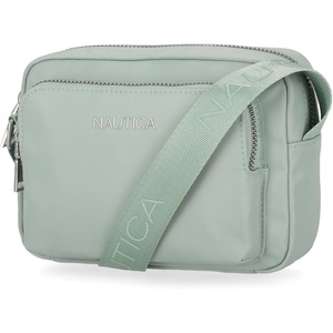image:imageNautica Womens Out and About Adjustable Crossbody Bag PurseSage Nylon