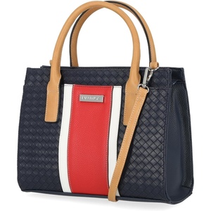 image:imageNautica Womens Sandy Jr Top Handel Satchel with Removable Crossbody StrapIndigo Woven