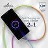 image:imageNautica 4 Feet USB C to USB C Cable Fast Power Phone Charger Type C Charger Compatible with Galaxy S9S10S10 LG V20G5G6 PS5 Controller OffWhite