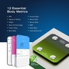 image:imageNautica Body Tracker Digital Bathroom Scale BluetoothEnabled Smart Scale with BMI Body Fat Muscle Mass Tracking amp More Syncs with Smartphone App for Body Composition Tracking 396 LbsNavy Yellow
