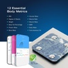 image:imageNautica Body Tracker Digital Bathroom Scale BluetoothEnabled Smart Scale with BMI Body Fat Muscle Mass Tracking amp More Syncs with Smartphone App for Body Composition Tracking 396 LbsAqua Stone