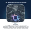 image:imageNautica Body Tracker Digital Bathroom Scale BluetoothEnabled Smart Scale with BMI Body Fat Muscle Mass Tracking amp More Syncs with Smartphone App for Body Composition Tracking 396 LbsAqua Stone