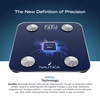 image:imageNautica Body Tracker Digital Bathroom Scale BluetoothEnabled Smart Scale with BMI Body Fat Muscle Mass Tracking amp More Syncs with Smartphone App for Body Composition Tracking 396 LbsNavy