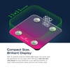 image:imageNautica Body Tracker Digital Bathroom Scale BluetoothEnabled Smart Scale with BMI Body Fat Muscle Mass Tracking amp More Syncs with Smartphone App for Body Composition Tracking 396 LbsNavy Fuschia