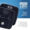 image:imageNautica Body Tracker Digital Bathroom Scale BluetoothEnabled Smart Scale with BMI Body Fat Muscle Mass Tracking amp More Syncs with Smartphone App for Body Composition Tracking 396 LbsBlack Stone