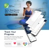 image:imageNautica Body Tracker Digital Bathroom Scale BluetoothEnabled Smart Scale with BMI Body Fat Muscle Mass Tracking amp More Syncs with Smartphone App for Body Composition Tracking 396 LbsQuartz Stone