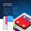 image:imageNautica Body Tracker Digital Bathroom Scale BluetoothEnabled Smart Scale with BMI Body Fat Muscle Mass Tracking amp More Syncs with Smartphone App for Body Composition Tracking 396 LbsNavy Red