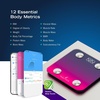 image:imageNautica Body Tracker Digital Bathroom Scale BluetoothEnabled Smart Scale with BMI Body Fat Muscle Mass Tracking amp More Syncs with Smartphone App for Body Composition Tracking 396 LbsNavy Fuschia