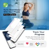 image:imageNautica Body Tracker Digital Bathroom Scale BluetoothEnabled Smart Scale with BMI Body Fat Muscle Mass Tracking amp More Syncs with Smartphone App for Body Composition Tracking 396 LbsNavy Red