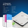 image:imageNautica Body Tracker Digital Bathroom Scale BluetoothEnabled Smart Scale with BMI Body Fat Muscle Mass Tracking amp More Syncs with Smartphone App for Body Composition Tracking 396 LbsWhite