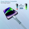 image:imageNautica C65 Charging Cable USB A to Lightning Cable for UltraFast Charging Durable Braided Design 12W 480 MbpsBlue