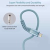 image:imageNautica C65 Charging Cable USB A to Lightning Cable for UltraFast Charging Durable Braided Design 12W 480 MbpsBlue