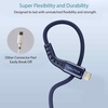 image:imageNautica C65 Charging Cable USB A to Lightning Cable for UltraFast Charging Durable Braided Design 12W 480 MbpsNavy