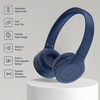 image:imageNautica H120 Bluetooth Headphones  OnEar Wireless With Builtin Microphone Bluetooth v50 Wired Stereo Deep Bass Foldable OverEar Navy