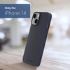 image:imageNautica Matte Phone Case for iPhone 14 Case with UltraLight Slim Design SoftTouch Finish AntiScratch Shockproof Protective FullBody Phone CoverNavy
