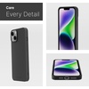 image:imageNautica Matte Phone Case for iPhone 14 Plus Case with UltraLight Slim Design SoftTouch Finish AntiScratch Shockproof Protective FullBody Phone CoverBlack