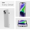 image:imageNautica Matte Phone Case for iPhone 14 Plus Case with UltraLight Slim Design SoftTouch Finish AntiScratch Shockproof Protective FullBody Phone CoverOff White