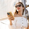 image:imageNautica Matte Phone Case for iPhone 14 Pro Case with UltraLight Slim Design SoftTouch Finish AntiScratch Shockproof Protective FullBody Phone CoverCantaloupe