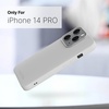 image:imageNautica Matte Phone Case for iPhone 14 Pro Case with UltraLight Slim Design SoftTouch Finish AntiScratch Shockproof Protective FullBody Phone CoverOff White