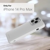 image:imageNautica Matte Phone Case for iPhone 14 Pro Max Case with UltraLight Slim Design SoftTouch Finish AntiScratch Shockproof Protective FullBody Phone CoverOff White