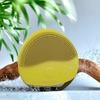 image:imageNautica PC110 DualSided Sonic Silicone Face Scrubber with USB Charging amp LED Indicator  Waterproof Rechargeable Face Exfoliator Brush with Sonic Technology for Deep CleansingMustard