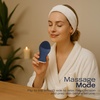 image:imageNautica PC120 Facial Cleansing Brush Made with UltraHygienic Soft Silicone Waterproof Rechargeable Vibrating Face Exfoliator Scrub Brush with Sonic Technology for Men amp Women  Hy PurpleNavy