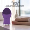 image:imageNautica PC120 Facial Cleansing Brush Made with UltraHygienic Soft Silicone Waterproof Rechargeable Vibrating Face Exfoliator Scrub Brush with Sonic Technology for Men amp Women  Hy PurpleHy Purple