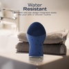 image:imageNautica PC120 Facial Cleansing Brush Made with UltraHygienic Soft Silicone Waterproof Rechargeable Vibrating Face Exfoliator Scrub Brush with Sonic Technology for Men amp Women  Hy PurpleNavy