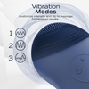 image:imageNautica PC120 Facial Cleansing Brush Made with UltraHygienic Soft Silicone Waterproof Rechargeable Vibrating Face Exfoliator Scrub Brush with Sonic Technology for Men amp Women  Hy PurpleNavy