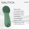 image:imageNautica PC130 Sonic Facial Cleansing Brush Made with Ultra Hygienic Soft Silicone Waterproof and Rechargeable Face Scrub Brush for Men amp Women  MilkPond