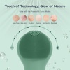 image:imageNautica PC130 Sonic Facial Cleansing Brush Made with Ultra Hygienic Soft Silicone Waterproof and Rechargeable Face Scrub Brush for Men amp Women  MilkPond