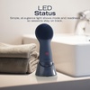image:imageNautica PC130 Sonic Facial Cleansing Brush Made with Ultra Hygienic Soft Silicone Waterproof and Rechargeable Face Scrub Brush for Men amp Women  MilkNavy