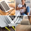 image:imageNautica TypeC to TypeC Cable USBC to USBC Fast Charging Cable with 65W Power Delivery amp 480Mbps Data Transfer Compatible for Google Pixel Samsung and Apple Devices and MoreYellow