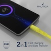 image:imageNautica TypeC to TypeC Cable USBC to USBC Fast Charging Cable with 65W Power Delivery amp 480Mbps Data Transfer Compatible for Google Pixel Samsung and Apple Devices and MoreYellow