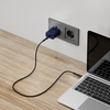 image:imageNautica USBC to USBC Cable 15W HighSpeed Charging Durable Braided Cable Premium Quality Universal Compatibility Black