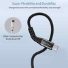 image:imageNautica USBC to USBC Cable 15W HighSpeed Charging Durable Braided Cable Premium Quality Universal Compatibility Black