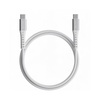 image:imageNautica USBC to USBC Cable 15W HighSpeed Charging Durable Braided Cable Premium Quality Universal Compatibility White