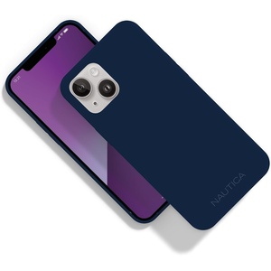 image:imageNautica Matte Phone Case for iPhone 14 Plus Case with UltraLight Slim Design SoftTouch Finish AntiScratch Shockproof Protective FullBody Phone CoverNavy