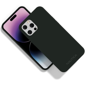 image:imageNautica Matte Phone Case for iPhone 14 Pro Max Case with UltraLight Slim Design SoftTouch Finish AntiScratch Shockproof Protective FullBody Phone CoverBlack