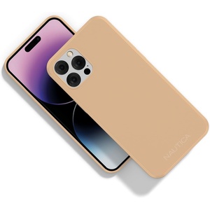 image:imageNautica Matte Phone Case for iPhone 14 Pro Max Case with UltraLight Slim Design SoftTouch Finish AntiScratch Shockproof Protective FullBody Phone CoverCantaloupe