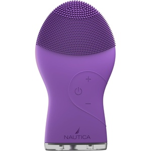 image:imageNautica PC120 Facial Cleansing Brush Made with UltraHygienic Soft Silicone Waterproof Rechargeable Vibrating Face Exfoliator Scrub Brush with Sonic Technology for Men amp Women  Hy PurpleHy Purple