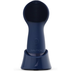 image:imageNautica PC130 Sonic Facial Cleansing Brush Made with Ultra Hygienic Soft Silicone Waterproof and Rechargeable Face Scrub Brush for Men amp Women  MilkNavy