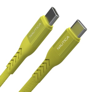 image:imageNautica TypeC to TypeC Cable USBC to USBC Fast Charging Cable with 65W Power Delivery amp 480Mbps Data Transfer Compatible for Google Pixel Samsung and Apple Devices and MoreYellow