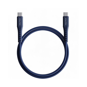 image:imageNautica USBC to USBC Cable 15W HighSpeed Charging Durable Braided Cable Premium Quality Universal Compatibility Navy