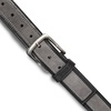 image:imageNautica Mens Casual Leather Belt  Everyday  Classic  Pants  Jeans  Khakis  Chinos  Metal BuckleCasual Overlay  Grey