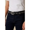image:imageNautica Mens Casual Leather Belt  Everyday  Classic  Pants  Jeans  Khakis  Chinos  Metal BuckleCasual Overlay  Grey