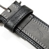 image:imageNautica Mens Casual Leather Belt  Everyday  Classic  Pants  Jeans  Khakis  Chinos  Metal BuckleCasual Overlay  Grey